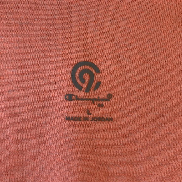 Champion Running Top. Size L. Coral - Picture 5 of 6